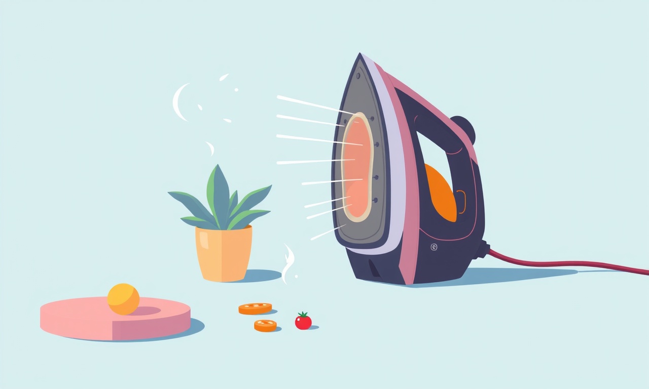 Amana 5B5 Steam Iron Overheat Warning Repair Steps