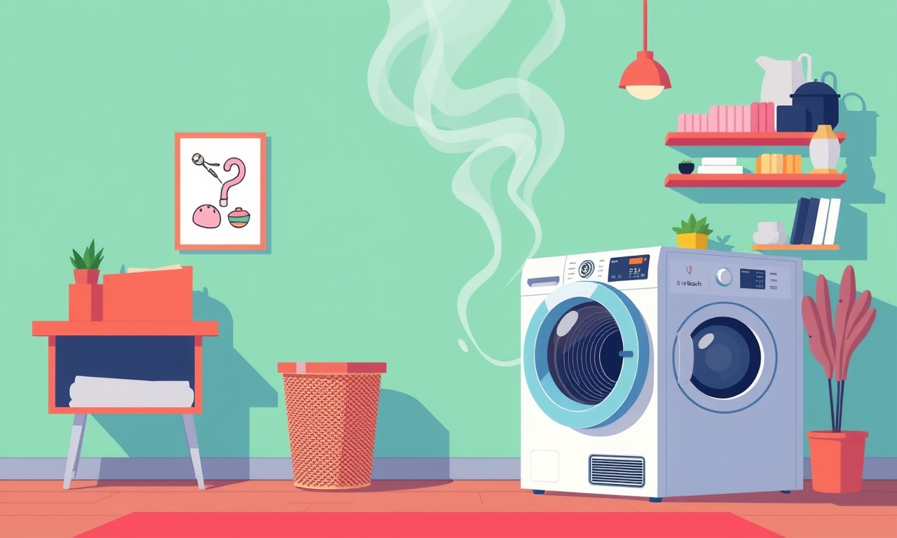 Bosch WTG115 Dryer Emits Smoke When Heating