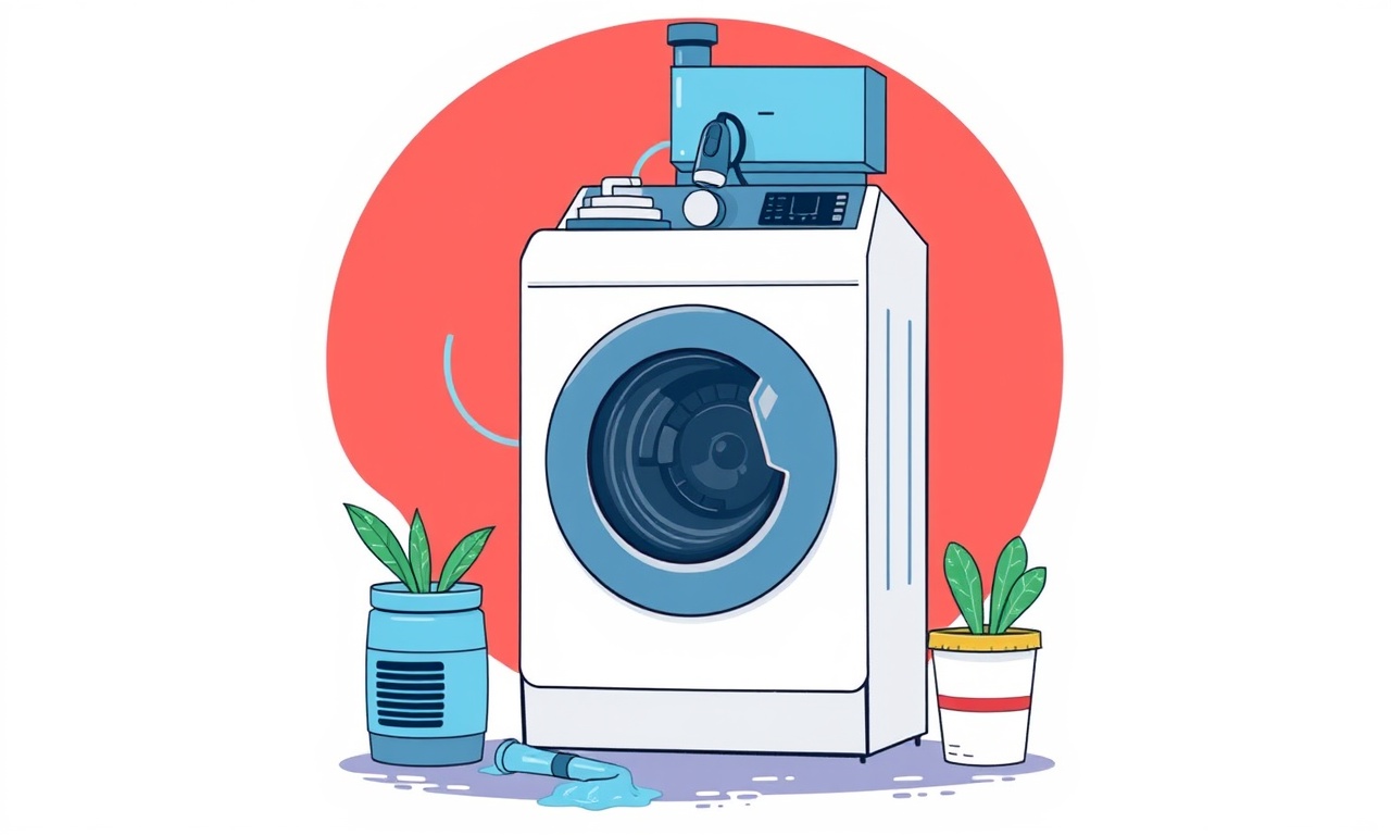 Cleaning a Blocked Drain Pump on Kenmore KWC1506