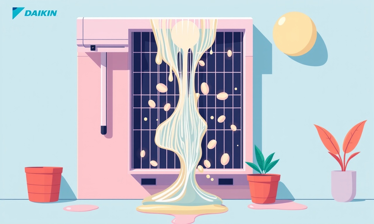 Daikin FTKM50 Troubleshooting Persistent Moisture Build Up