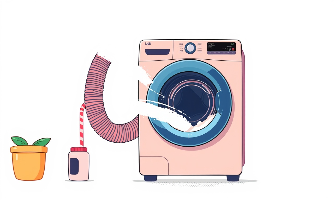 Fixing Steam Hose Clog on LG TWS-260