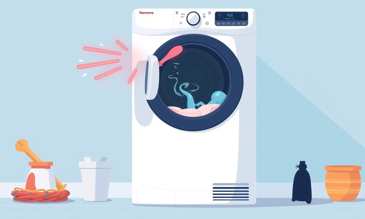 Kenmore KWD60 Dryer Overheats and Triggers Automatic Shutoff