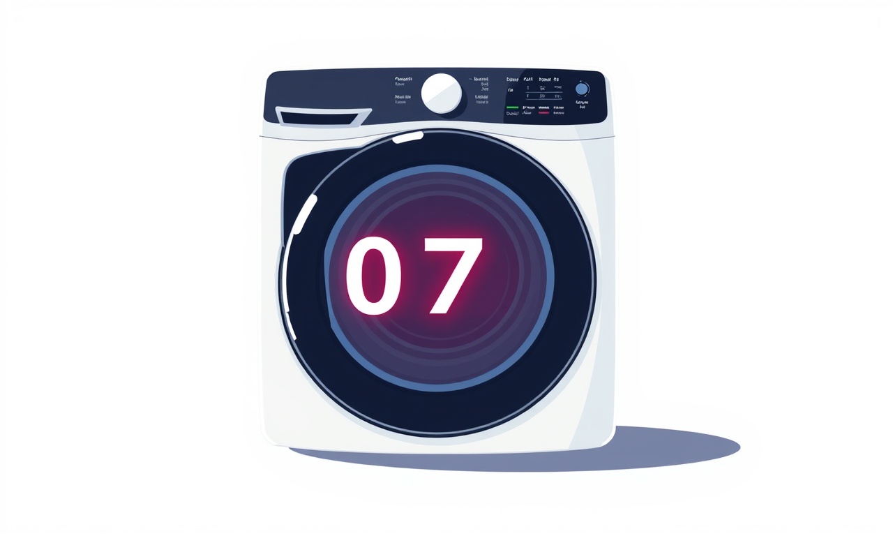 Maytag MHD60 Dryer Shows Error Code 07 How to Resolve