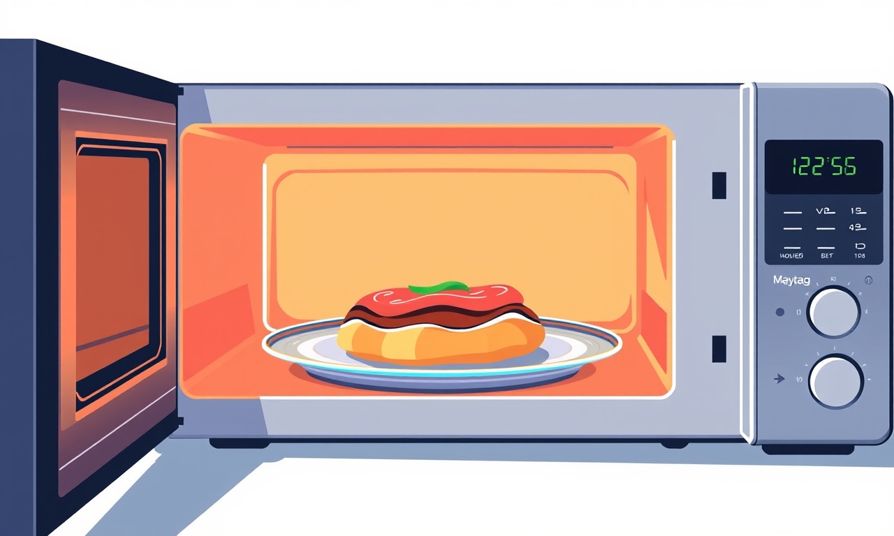 Maytag MWI08B Microwave Turntable Won’t Turn When Using Grill