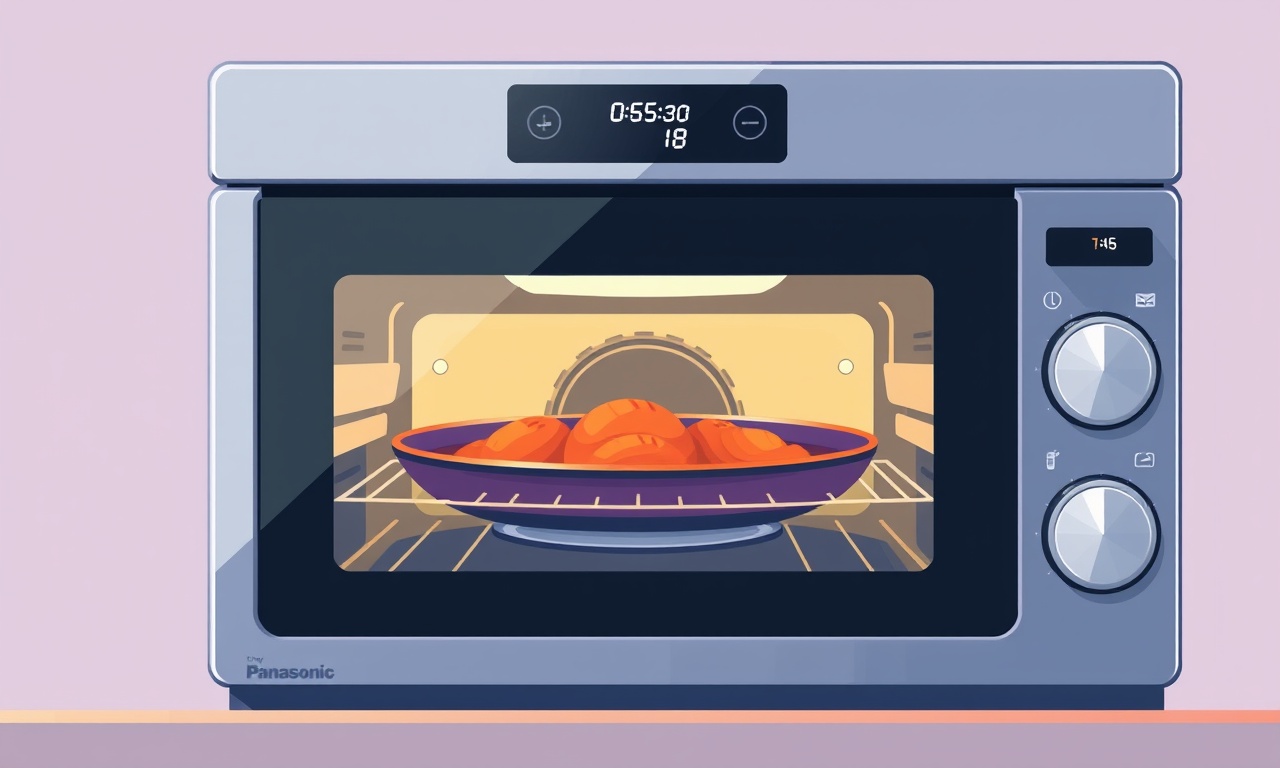Panasonic NN-SN966X Oven Control Panel Flickers When Cooking