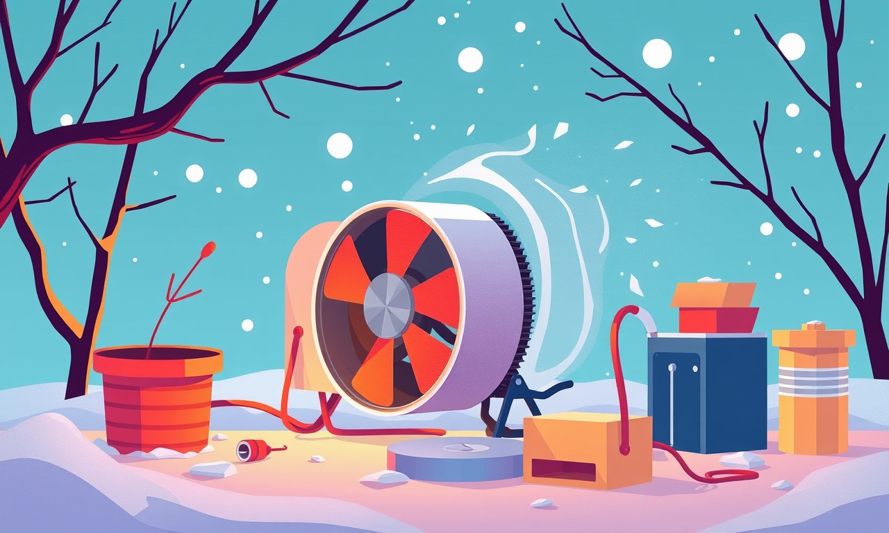 Philips HP500 Fan Motor Freezes In Cold Weather Repair Process