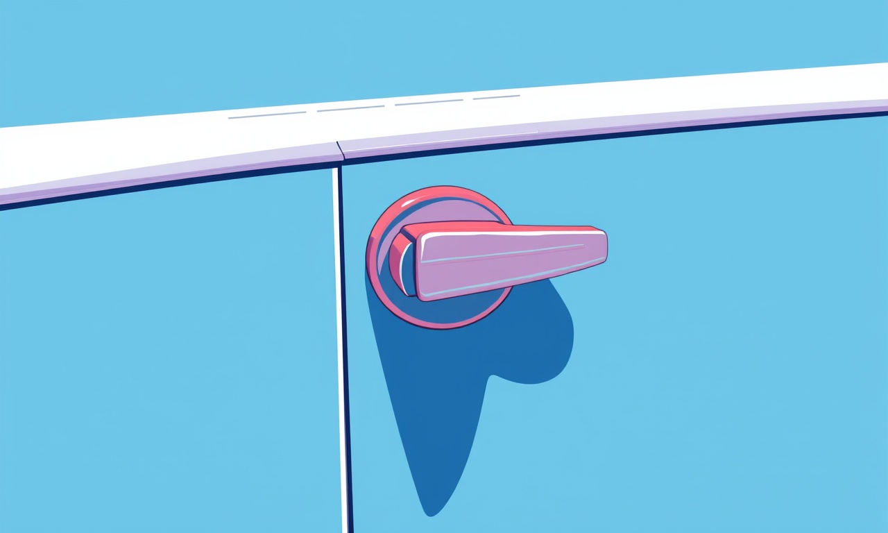 Reassembling a Detached Door Latch on Speed Queen SQ1M