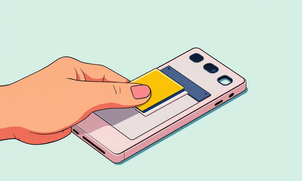 Reattach Sticky Strips on Sony Xperia 5 II Phone Case