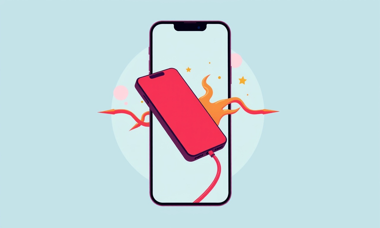 Repair iPhone 15 Pro Max Overheating During Calls Using Anker PowerCore 20000