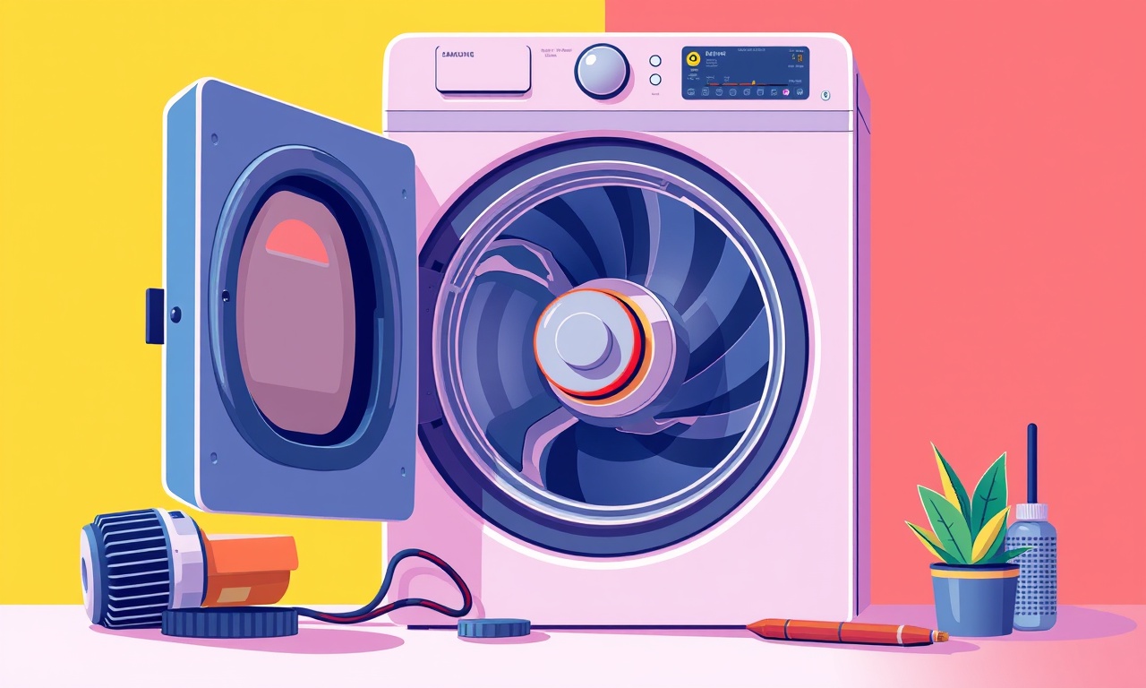 Repairing a Failed Motor in Samsung WF20T5300AW