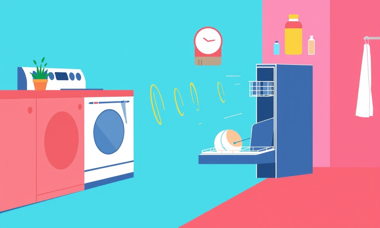 Repairing a Strange Noise in a Maytag MDBC5550 Dishwasher