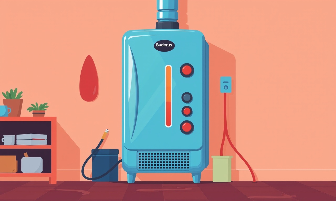 Repairing a Temperature Sensor Failure on the Buderus 2000 Electric Heater