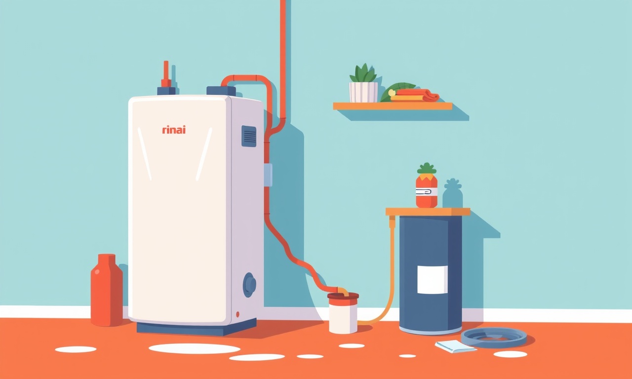 Repairing a Water Leak in the Rinnai T6 Gas Heater