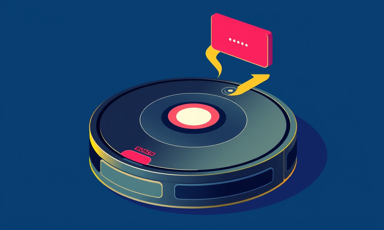 Resolving Noisy Brush on Bosch Roomba 980