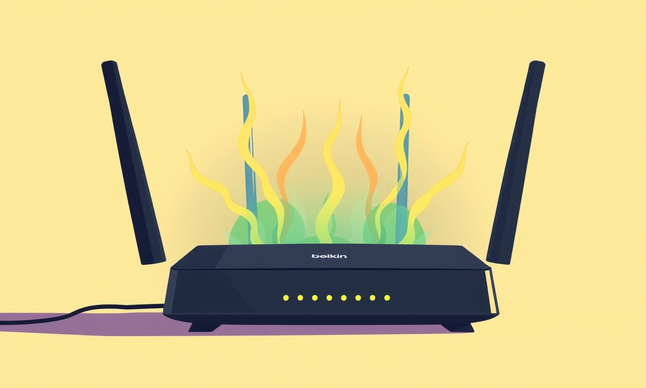 Revitalizing Overheating Issues on Belkin N600 Home Router During Summer