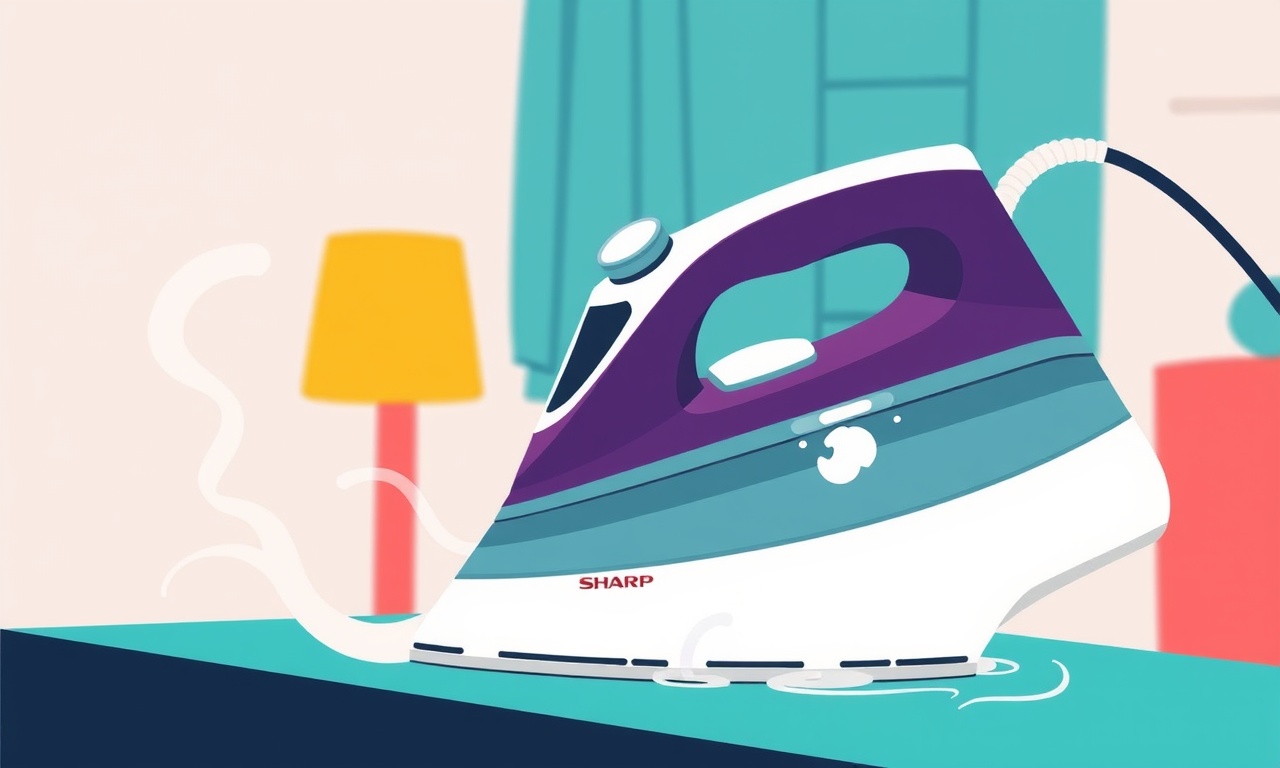 Sharp 3000 Steam Iron Steam Burst Leak Fix Instructions