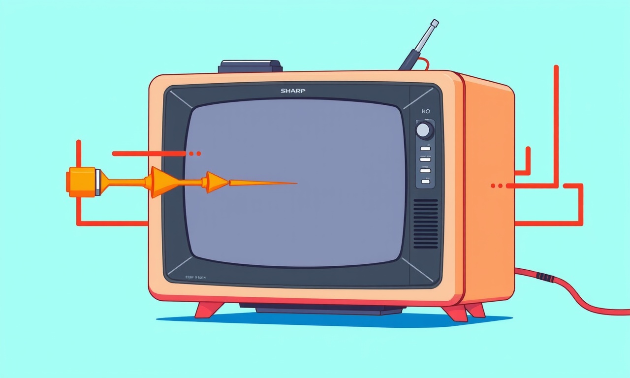 Sharp KTX18 Repair Instructions for Erratic Power On