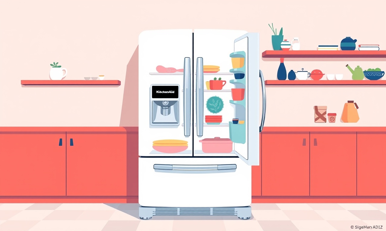 Stabilize Thermostat Settings KitchenAid KRD520 Refrigerator