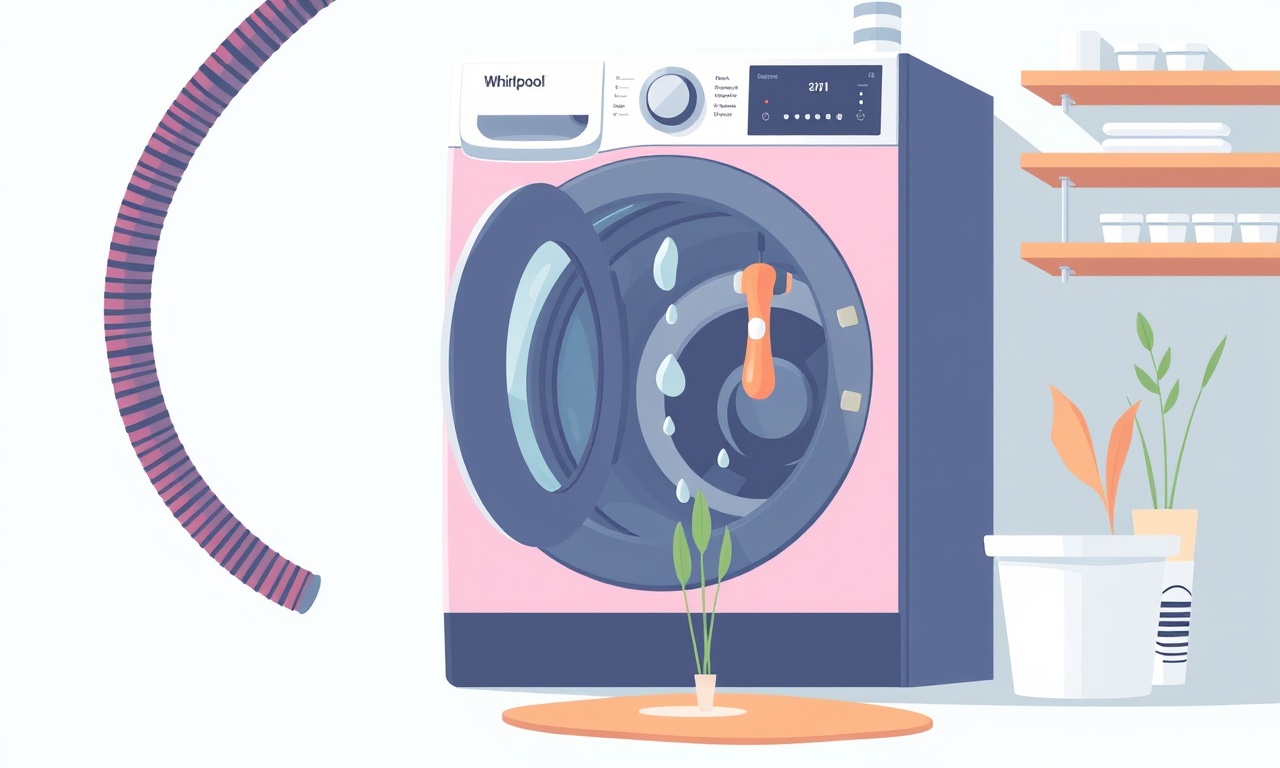Stop a Persistent Leak from the Drain Hose on Whirlpool WFW5900