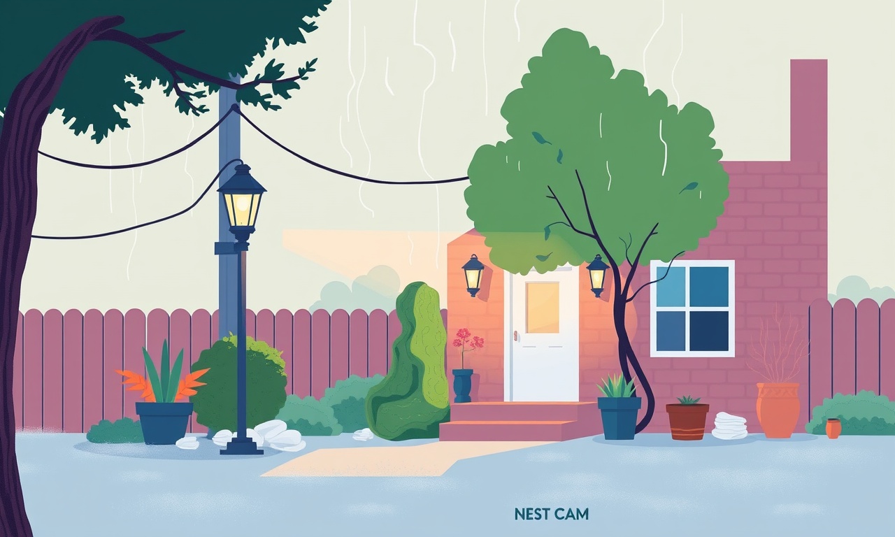 Troubleshoot Nest Cam Outdoor Power Flicker After Weather Storm