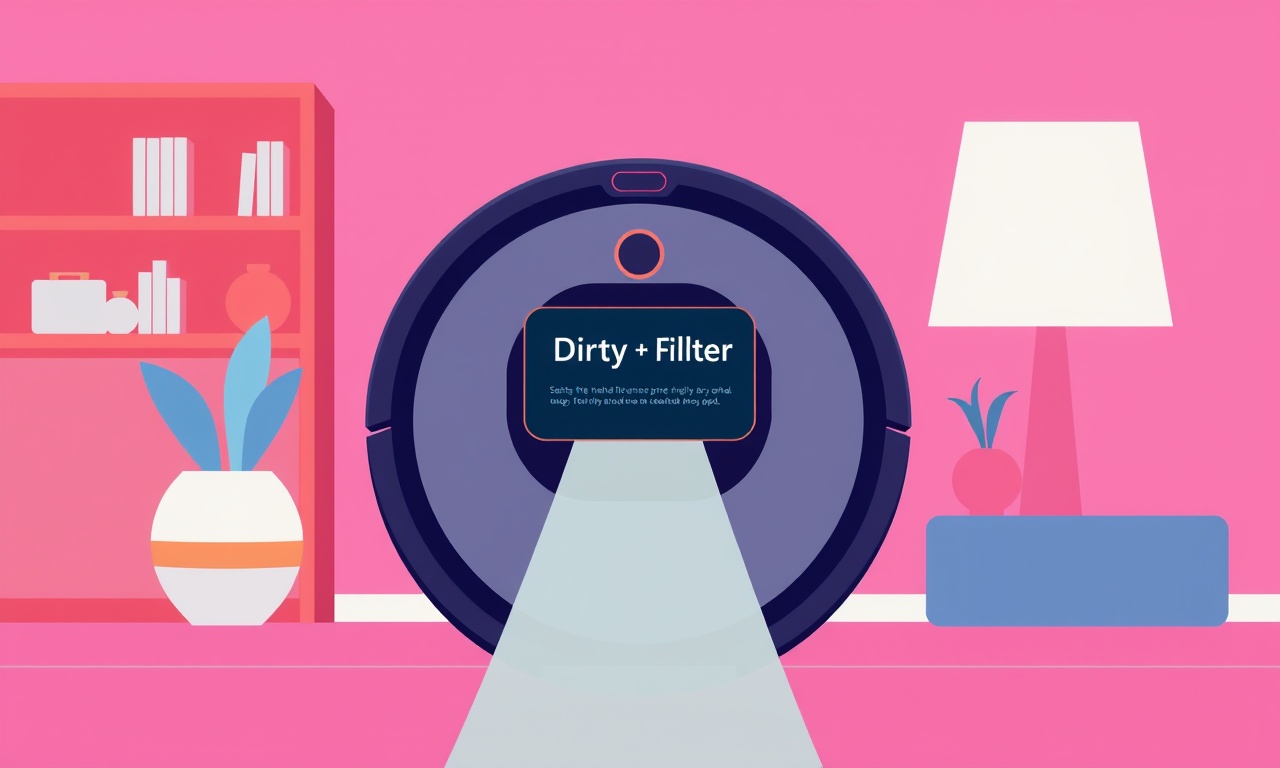 Troubleshooting the iRobot Roomba i7+ Dirty Filter Notification