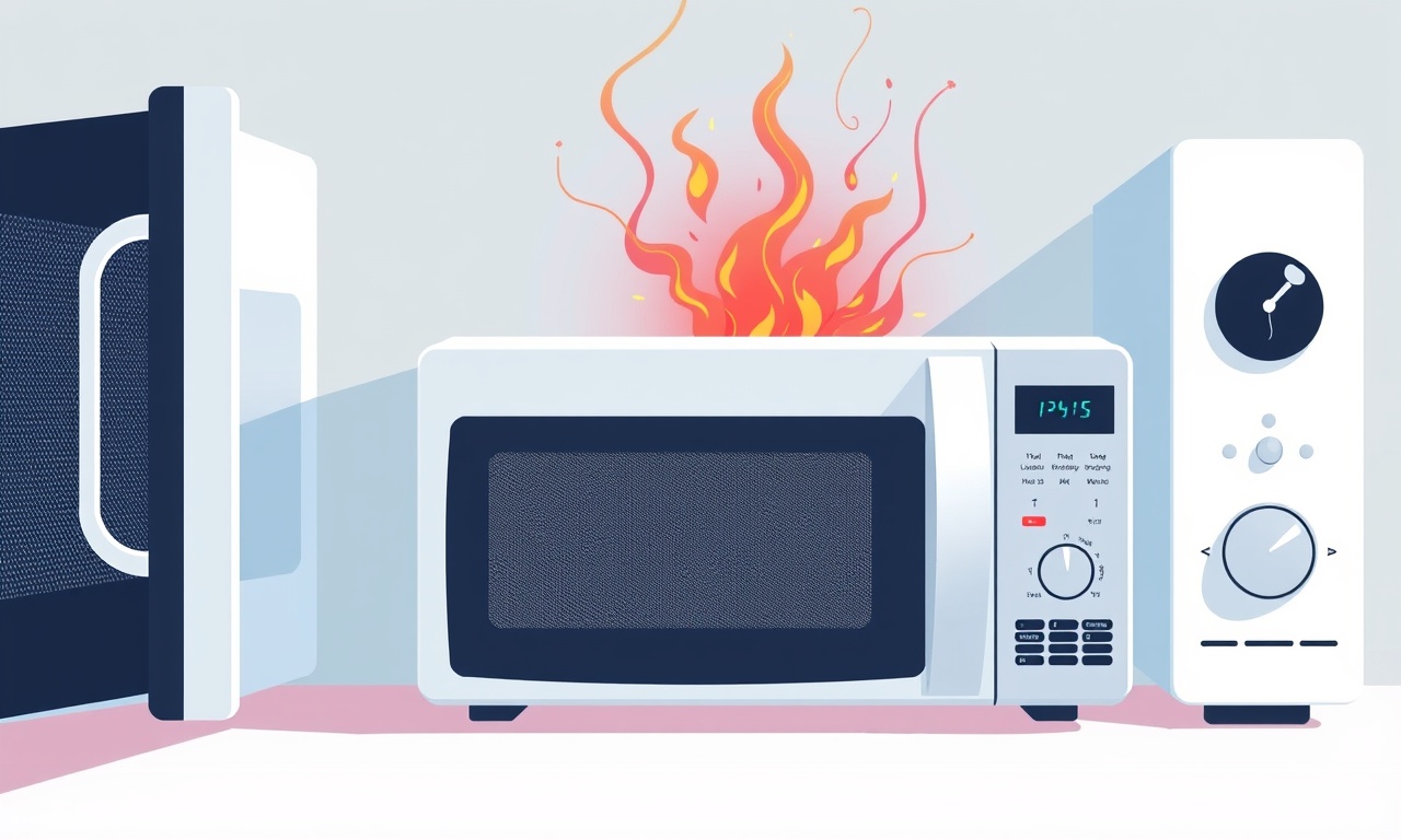 Whirlpool WMO1250 Microwave Overheating, Prevention Measures