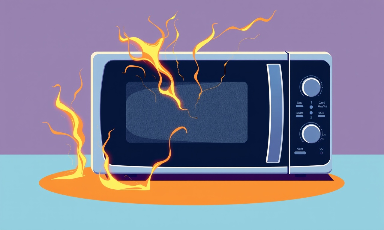 Whirlpool WMO1250 Microwave Sparks Continually, Common Cause and Cure