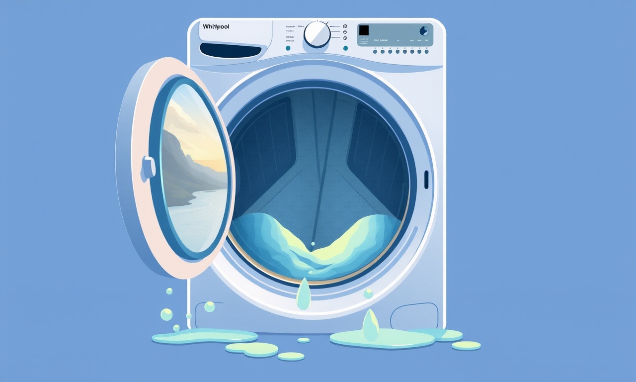 Whirlpool WUD150 Dryer Leaks Moisture from Ventilation System