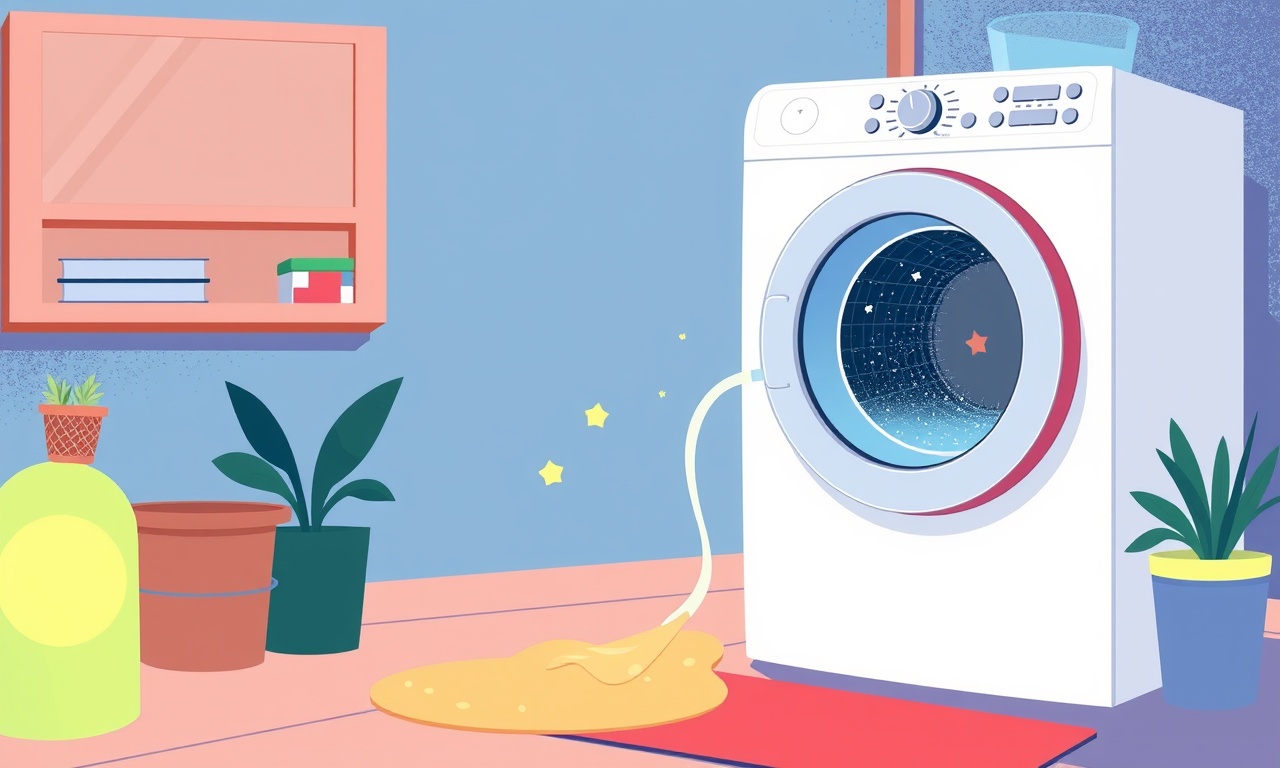 Whirlpool WUD165 Dryer Leak From Vent at Night